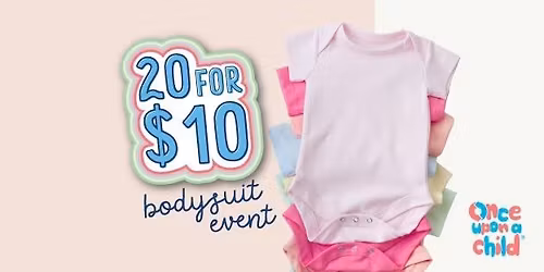 20 for $10 Bodysuits