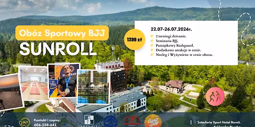 Sunroll BJJ Camp 2026 (Letni Ob\u00f3z BJJ)