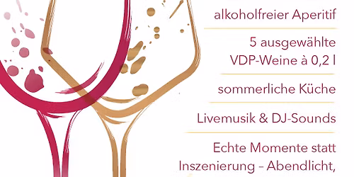 WeinZeit 2.0 - Der Sommer beginnt im Glas