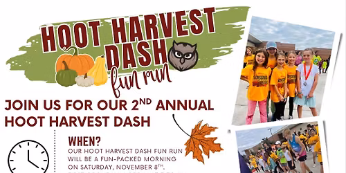 Hoot Harvest Dash Fun Run