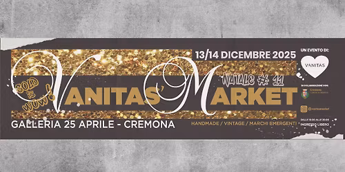 VANITAS' MARKET EDIZIONE NATALE #11 - GOLD IS WOW!