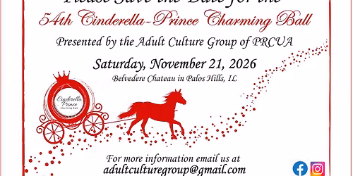 54th Annual Cinderella - Prince Charming Ball