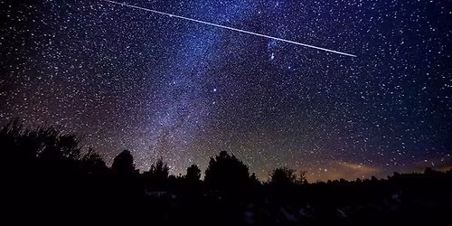 dark skies at calm space 