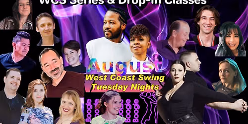 W\/C Swing Series & Drop-In Group Classes plus Dancing @ WCS Tuesdays @ the Boogie in Bethesda!