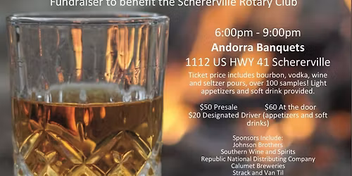 Bourbon, Vodka, Wine and Seltzer Tasting