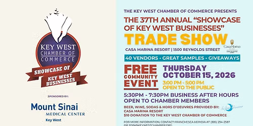37th Annual "Showcase of Key West Businesses" Tradeshow