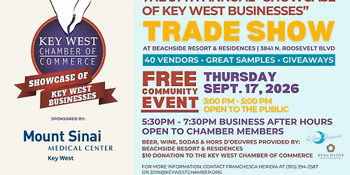 37th Annual "Showcase of Key West Businesses" Tradeshow