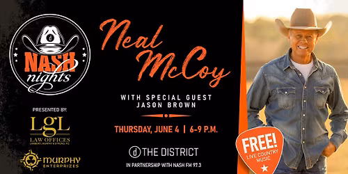 NASH Nights in The District | Neal McCoy with special guest Jason Brown