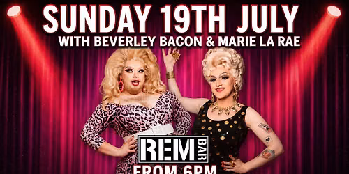 SUNDAY FUNDAY WITH BEVERLEY BACON & MARIE LA RAE