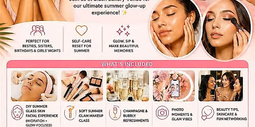 Sip, Glow & Shine: A Summer Glass Skin Party