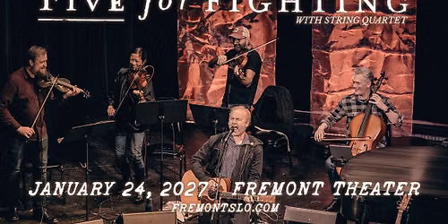 Five For Fighting LIVE at Fremont Theater