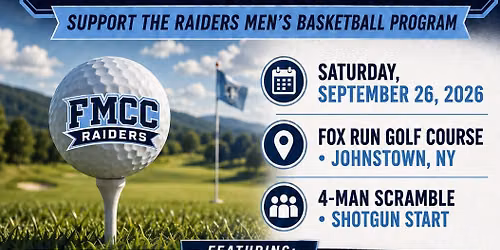 2nd Annual FMCC Men's Basketball - Golf Tournament