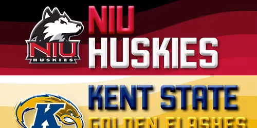 Kent State Golden Flashes vs. Northern Illinois Huskies