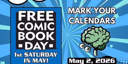 Free Comic Book Day @ Green Brain Comics 2026