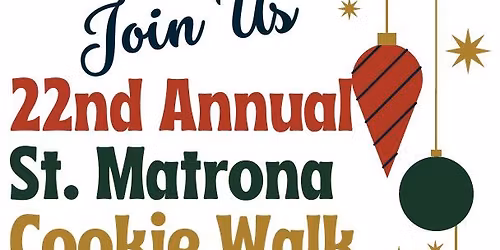 22nd Annual Cookie Walk