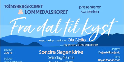 Fra dal til kyst - med vakker musikk av Ola Gjeilo \u2026 og andre spennende toner 