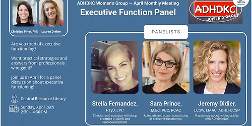 Executive Function Panel
