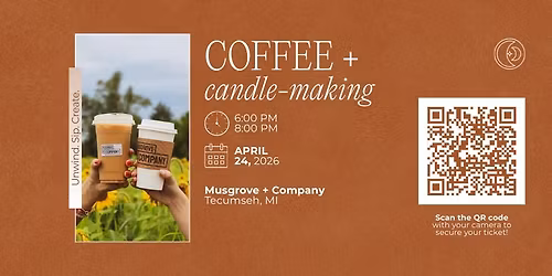 Coffee + Candle-Making Workshop