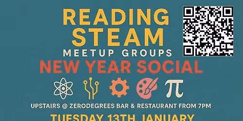 Reading STEAM Meetup Groups New Year Social