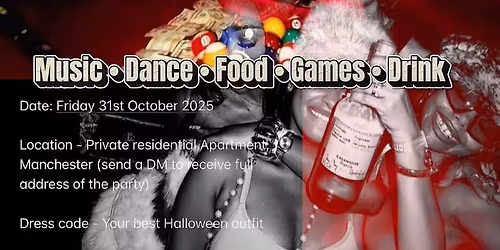 Halloween House Party; Let\u2019s take a trip to MANCHESTER! \ud83c\udf83