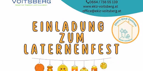 LATERNENFEST 2025 auf der Burg Obervoitsberg