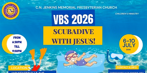 VBS 2026: SCUBADIVE WITH JESUS