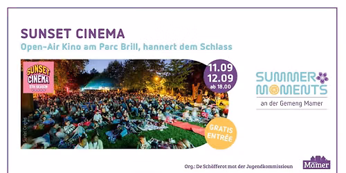 Sunset Cinema - Open-Air Kino am Parc Brill