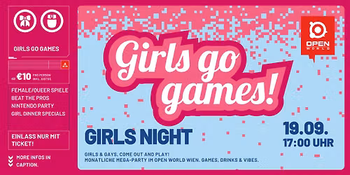 GIRLS GO GAMES - GIRLS NIGHT!
