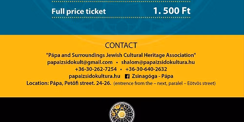Let's discover the synagogue together in P\u00e1pa!