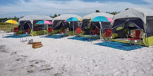 Shiny Side Up Island party featuring Camp Easy Ride