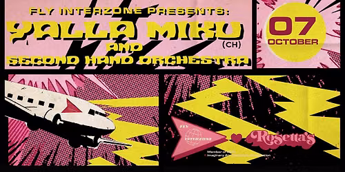 Yalla Miku (CH) & Second Hand Orchestra @ Rosetta\u2019s 