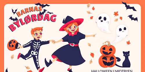 Barnas Byl\u00f8rdag - Halloween i Midtbyen