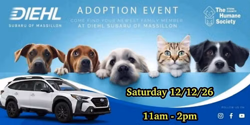 Diehl\u2019s Subaru Adoption Event 