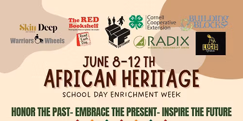 African Heritage- School-day Enrichment week