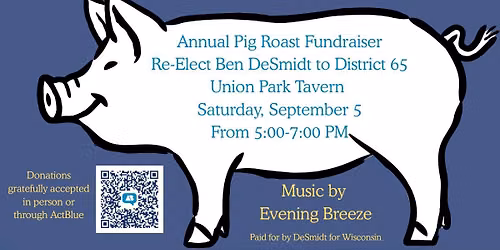 Annual Pig Roast Fundraiser