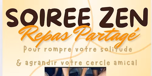 Soirée Zen & Repas partagé 18.10.2025