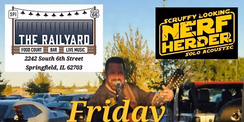 Solo Acoustic music at The Railyard on 66
