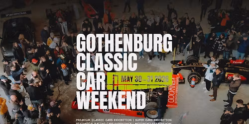 Gothenburg Classic Car Weekend 