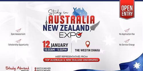 Study in Australia & New Zealand Expo