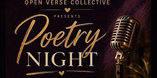 Open Verse Collective Poetry Night