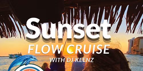 SUNSET FLOW CRUISE with DJ KEENZ  Clearwater Beach TIKI BOATS 