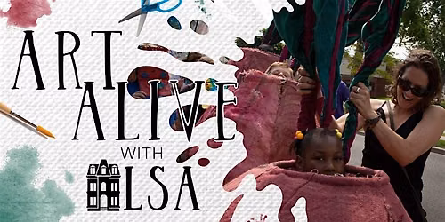 Make a Tableaux with Locust Street Art for Art Alive!