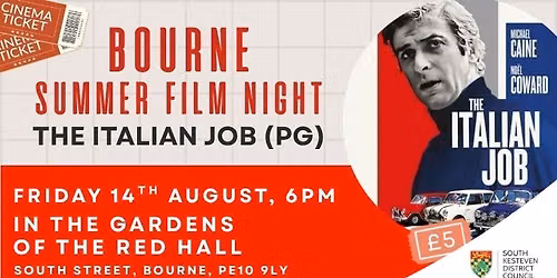 Bourne Summer Film Night - The Italian Job