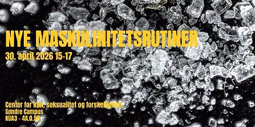 NYE MASKULINITETSRUTINER