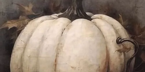 Fall Pumpkin Painting Class with Nancy Becker Richardson