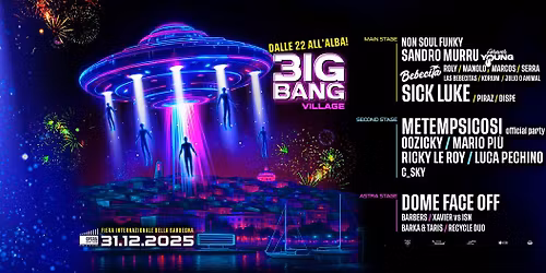 BIGBANG VILLAGE \u2013 CAPODANNO ALLA FIERA DI CAGLIARI