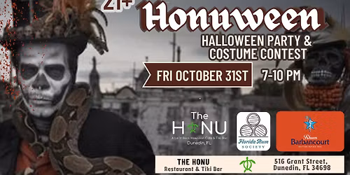 HONUWEEN 2025 Presented by Rhum Barbancourt