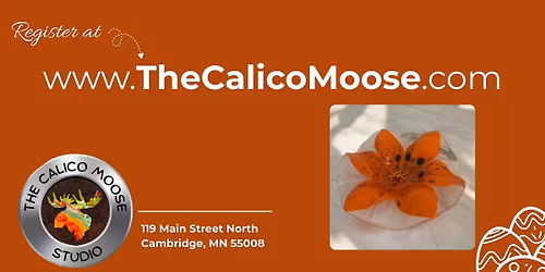 Glass Fusion: Tiger Lily Bowl