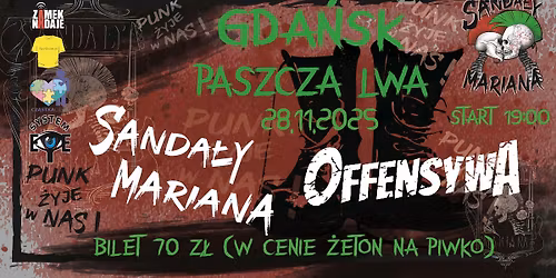 Sanda\u0142y Mariana \/ Offensywa w Gda\u0144sku. 