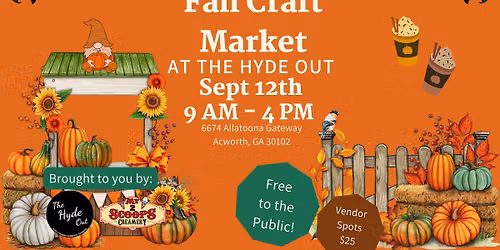Sept 2026 Fall Craft Market